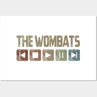 The Wombats Control Button Posters and Art